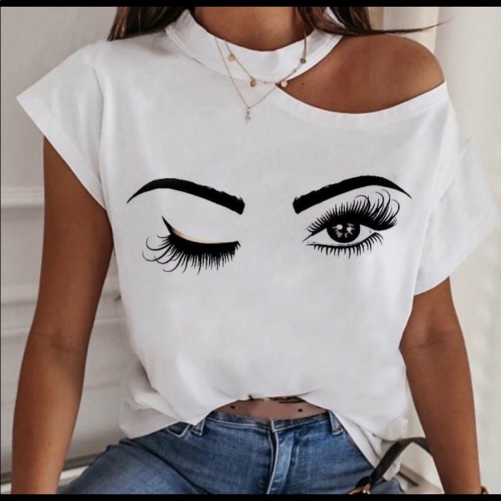Boutique Eye Lash Cold Shoulder Top Sz XL Tdc